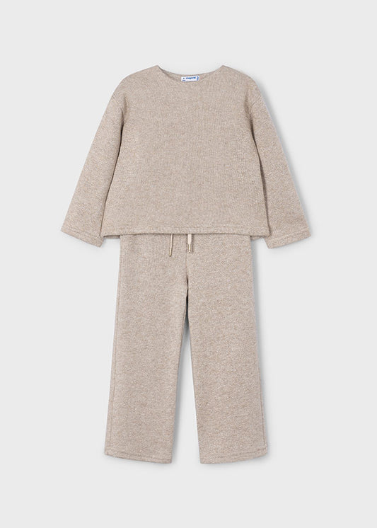 Completo pantalone e maglione bambina Mayoral 4584