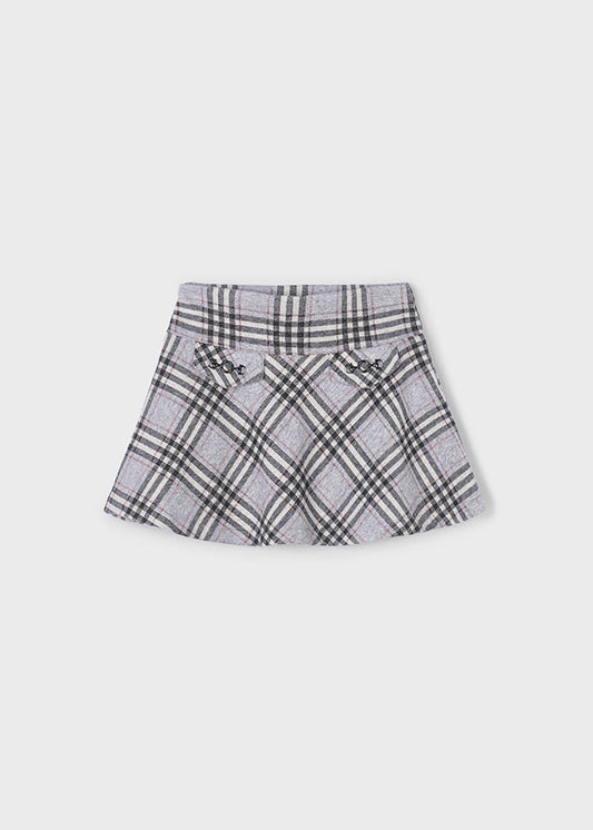 Gonna quadri jacquard bambina Mayoral 4905