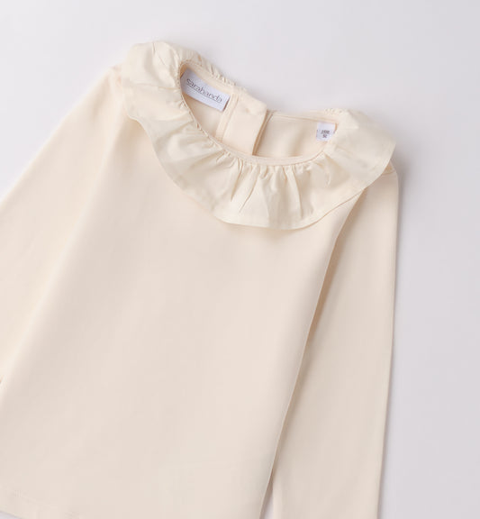 Maglietta per bambina Sarabanda 0F225