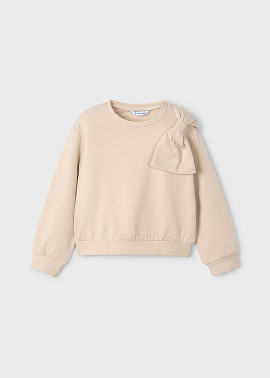 Felpa con fiocco bambina Mayoral 4434