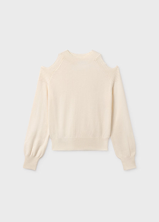 Maglione con apertura spalle ragazza Mayoral 7312