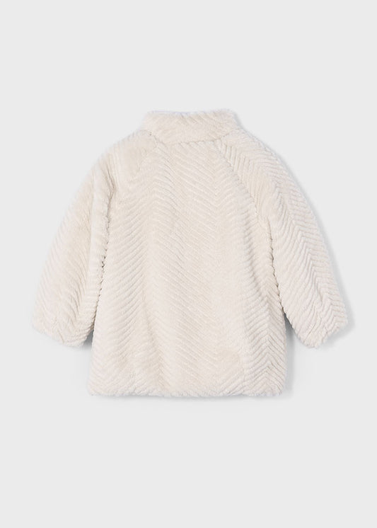 Cappotto pellicciotto bambina Mayoral 4441