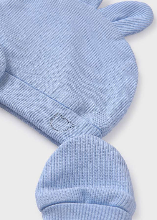 Completo cappello con manopole per neonato Mayoral Newborn 19340