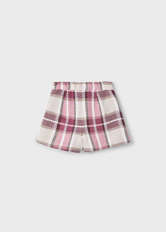 Bermuda a quadri bambina Mayoral 4225