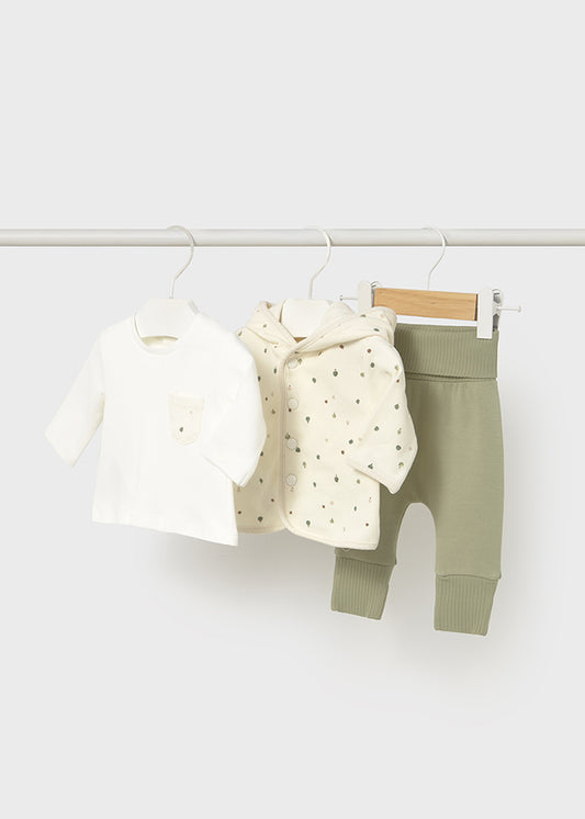 Tuta 3 pezzi per neonato Mayoral Newborn 2631