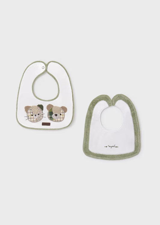 Set 2 bavaglini per neonato Mayoral Newborn 9950