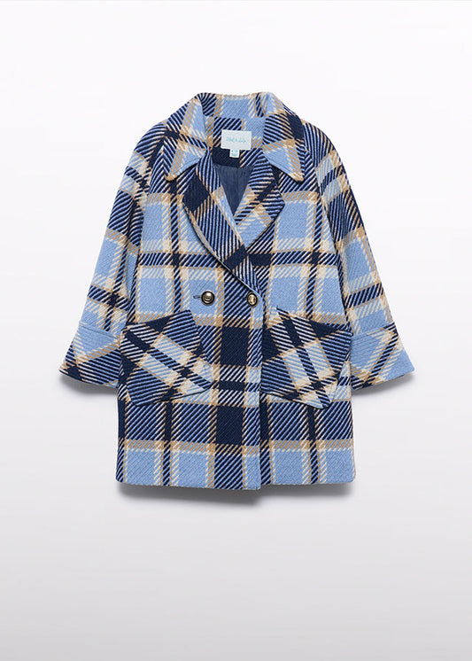Cappotto quadri bambina Abel&Lula 5845
