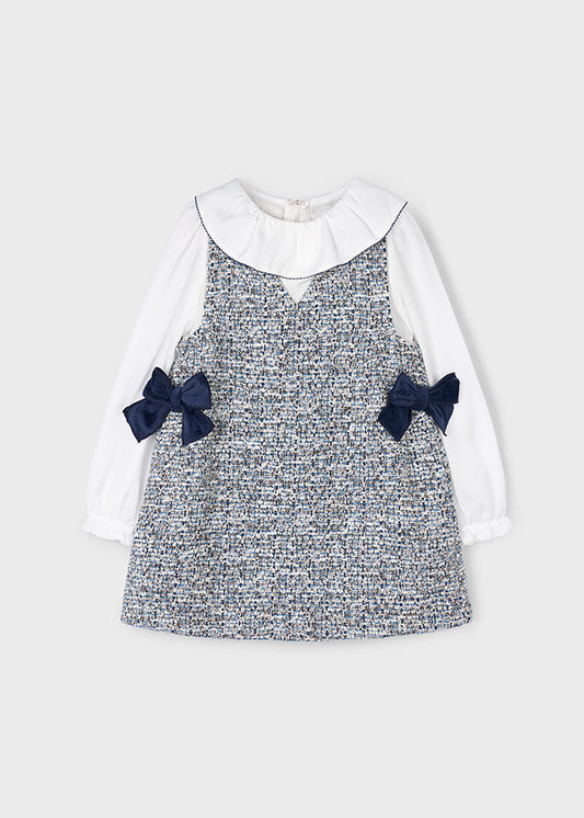 Vestito scamiciato bambina Mayoral 4990