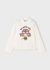 Maglietta lupetto bambina Mayoral 4002