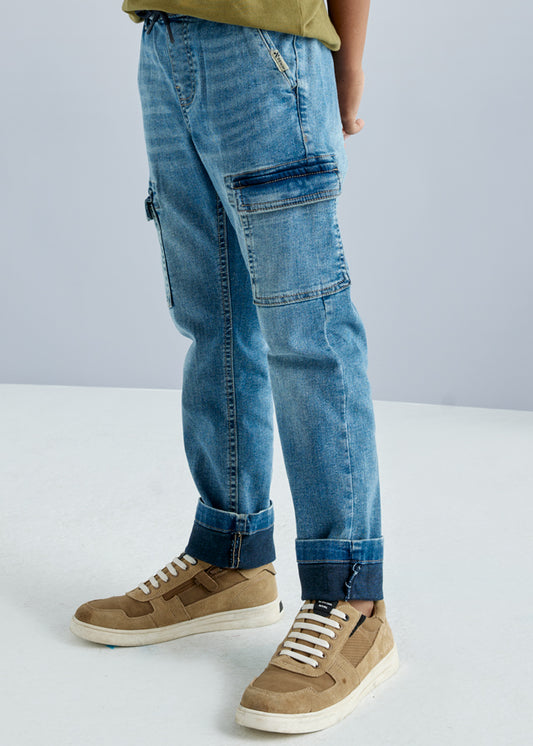 Jeans cargo ragazzo Mayoral 7534