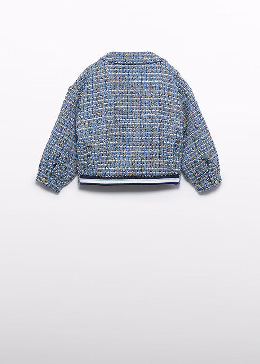 Giacca tweed doppio petto bambina Abel&Lula 5841