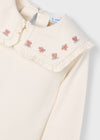 Blusa collo con volant bambina Mayoral 4134