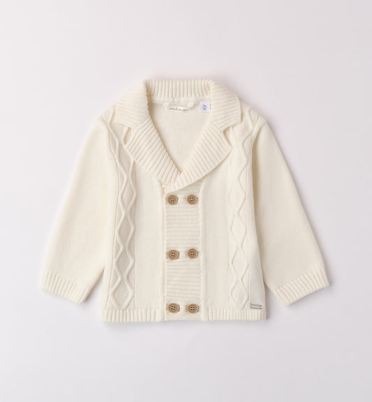 Cardigan per neonato in cotone Minibanda 3A665