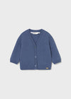 Cardigan con collo a V in tricot per neonato Mayoral Newborn 2338
