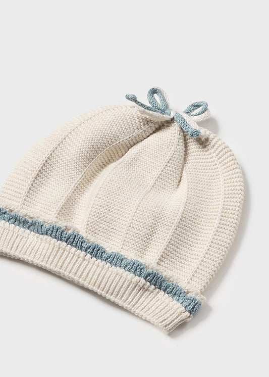 Tutina tricot con cappello per neonata Mayoral 2502