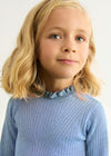 Lupetto costine glitter bambina Abel&Lula 5836