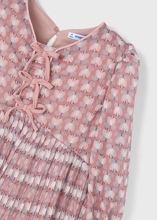 Vestito stampato bambina Mayoral 4917