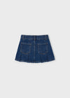 Gonna denim con pieghe bambina Mayoral 4901