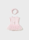 Body tutu con fascia per neonata Mayoral Newborn 1756