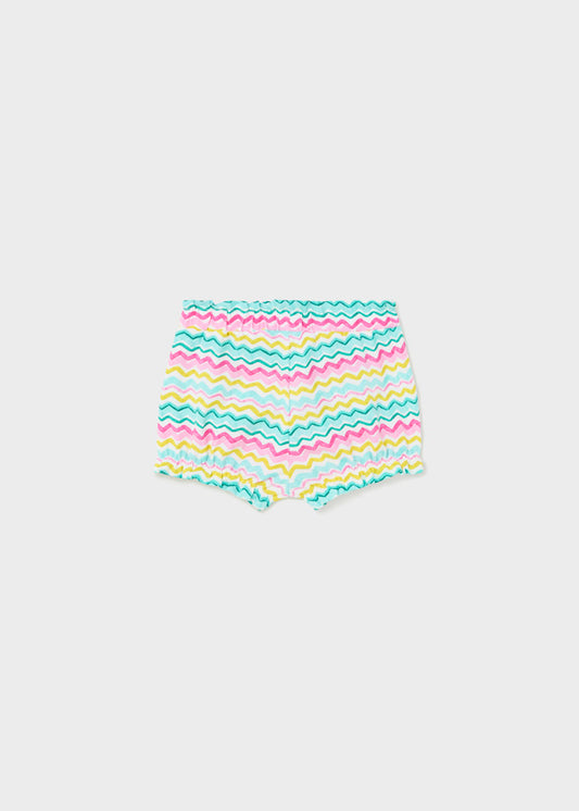 Shorts stampato neonata Mayoral 1225