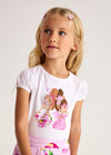 Maglietta grafica per bambina Mayoral 3003