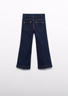 Pantalone denim palazzo bambina Abel&Lula 5722