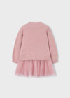 Vestito tricot combined bambina Mayoral 4918