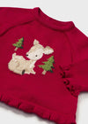 Completo maglioncino tricot e collant per neonata Mayoral 2243