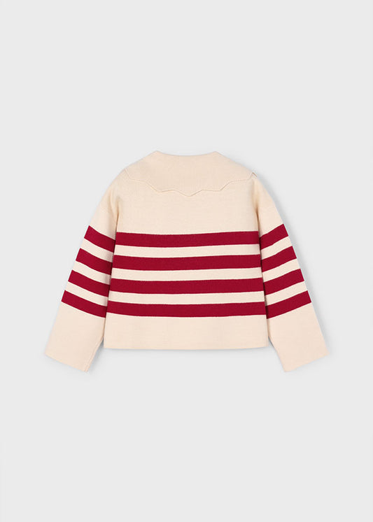 Maglione righe bambina Mayoral 4301