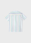 Camicia a righe colletto alla coreana bambino Mayoral 3115