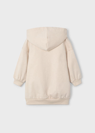 Vestito felpa cappuccio bambina Mayoral 4928
