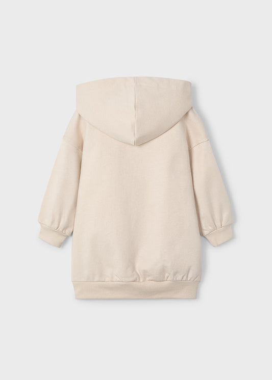 Vestito felpa cappuccio bambina Mayoral 4928