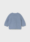 Cardigan girocollo in tricot per neonato Mayoral Newborn 2337