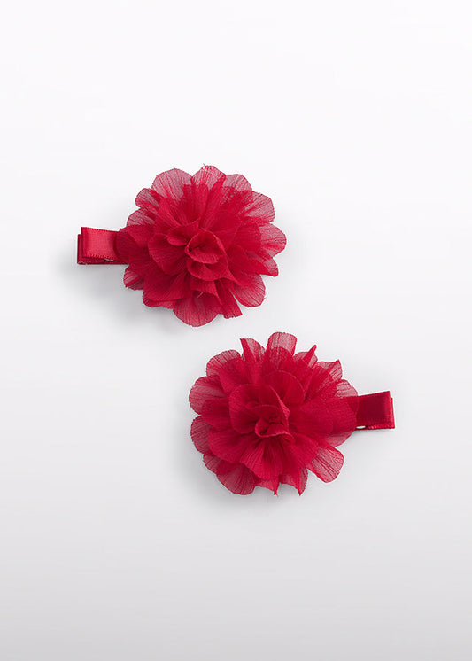 Set 2 fermagli chiffon fiori neonata
Abel&Lula 5967