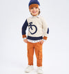 Pantalone bambino con tasche Sarabanda 0A166