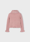 Cardigan colletto pellicciotto bambina Mayoral 4311
