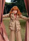 Giaccone ricamo imbottito bambina Abel&Lula 5848