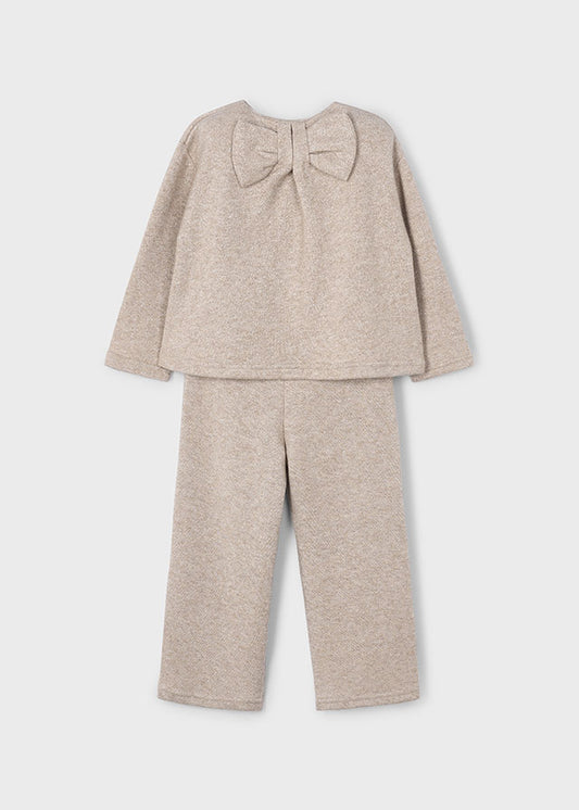 Completo pantalone e maglione bambina Mayoral 4584
