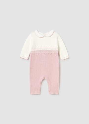 Tutina in tricot per neonata Mayoral Newborn 2601