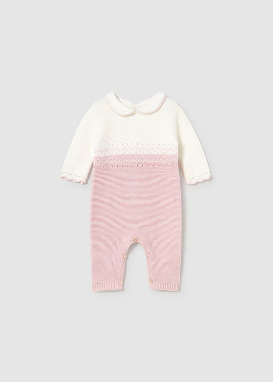 Tutina in tricot per neonata Mayoral Newborn 2601