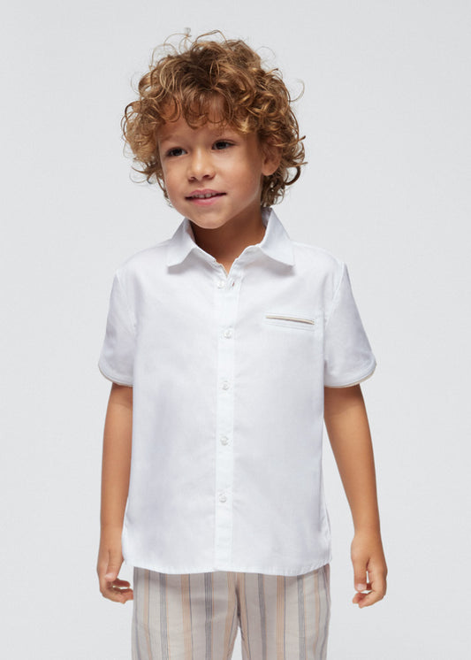 Camicia a contrasti bambino Mayoral 3112