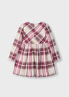 Vestito quadri velluto bambina Mayoral 4924
