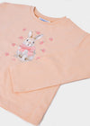 Maglietta serigrafia bambina Mayoral 4009