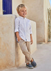 Pantalone chino lino  Mayoral bambino 3527