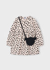 Vestito felpa con borsa bambina Mayoral 4926