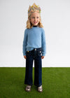 Pantalone denim palazzo bambina Abel&Lula 5722