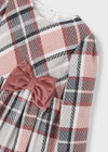 Vestito quadri velluto bambina Mayoral 4924