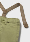 Pantalone lungo con bretelle per neonato Mayoral Newborn 2576