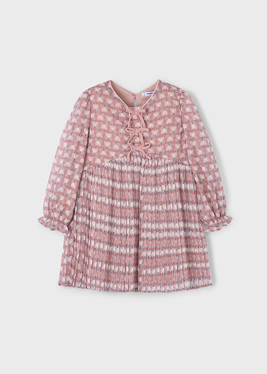 Vestito stampato bambina Mayoral 4917