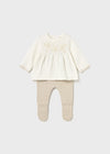 Completo ghettina con maglia per neonata Mayoral Newborn 2553